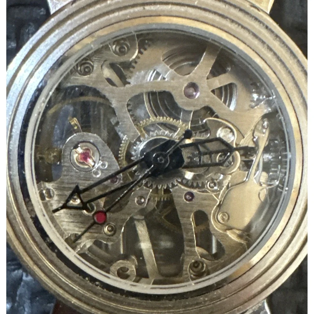 Skeleton Automatic Fully Hollow Mechanical Women Watch | Stainless Steel